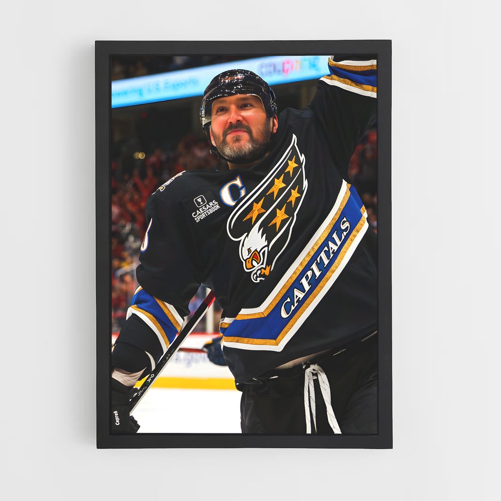 Poster Alexander ovechkin – affiche Hockey sur glace (vue 2)